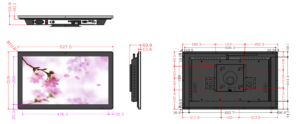 GK-QR215-KDS Android KDS touchscreen