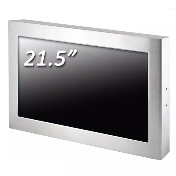 21.5" stainless steel panel pc full IP65 WIndows
