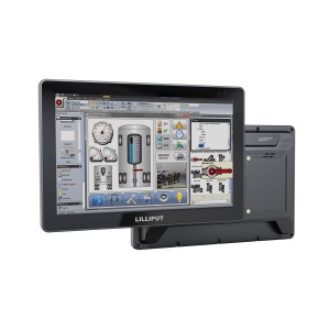 10.1-inch sunlight readable industrial touch monitor