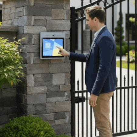outdoor intercom rfid