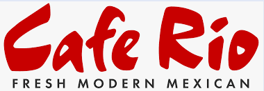 Cafe Rio logo with modern Mexican cuisine.