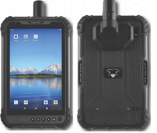 8" rugged windows with high precision gps